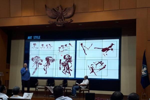 Tim penelitian berskala internasional yang dipimpin akreolog Indonesia, menemukan peninggalan lukisan tertua di dunia. Gambar figuratif berusia 40.000 tahun tersebut terlukis di atas cadas-cadas di gua Kalimantan Timur.