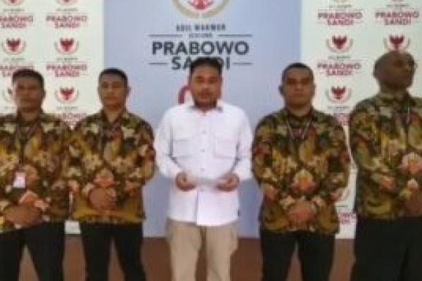 Pengawal VVIP Mabes Polri yang bertugas mengamankan Capres nomor urut 02 Prabowo Subianto menyampaikan permintaan maaf melalui video kepada warga Cianjur.