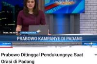 Berita Hoax, BPN Prabowo-Sandi Laporkan Metro TV ke Dewan Pers
