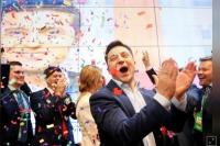 Exit Poll: Pelawak Menangi Pilpres Ukraina