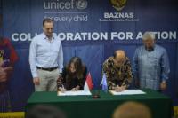 Baznas dan Unicef Berkolaborasi Bantu Anak Korban Krisis Kemanusiaan