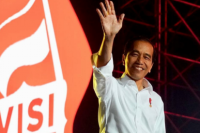 Cueki KPK, Jokowi Hadiri Pentas Tanpa Korupsi di SMK 57