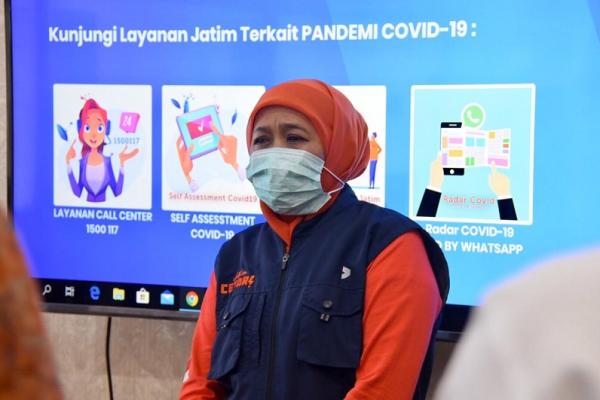 Pasien yang telah dinyatakan sembuh, terbanyak Surabaya dengan jumlah kesembuhan 39 pasien
