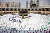 Suasana Ibadah Haji 2020, Pemerintah Arab Saudi Terapkan Protokol Kesehatan