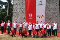 Bupati Bogor dan Forkominda Saksikan Penancapan Bendera di Lapangan Tegar Beriman