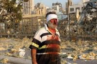 Detik-detik Terjadinya Ledakan Dahsyat di Beirut Lebanon