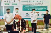 Launching Zona Pancakarsa 240 titik Free WiFi di Kabupaten Bogor