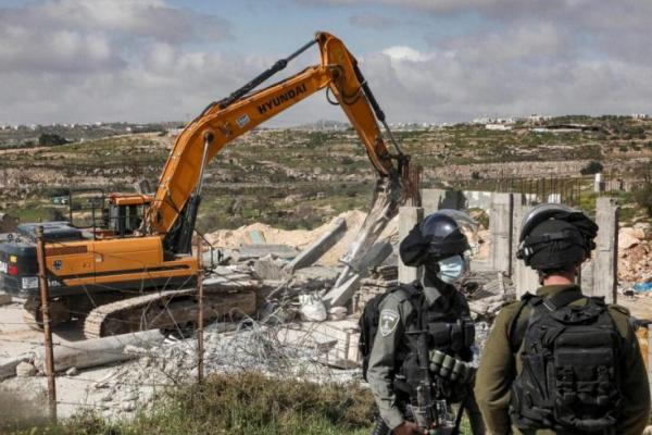 Otoritas pendudukan Israel menghancurkan 421 rumah warga Palestina sejak awal 2021.