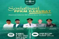 PWNU DKI Jakarta Sosialisasikan Aturan PPKM Darurat
