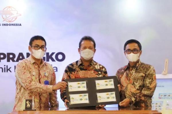 Peluncuran prangko bergambar ikan hias endemik Indonesia ini merupakan salah satu upaya yang dilakukan Pemerintah untuk memublikasikan secara nasional akan kayanya biodiversitas jenis ikan endemik.