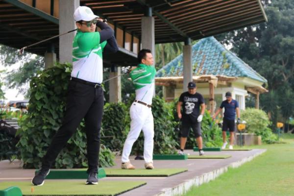Organisasi Kepemudaan DKN Garda Bangsa menggelar Turnamen Golf Milenian Parlemen Piala Tetap Tommy Kurniawan.