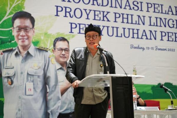 Koordinasi Pelaksanaan Proyek PHLN Lingkup Pusat Penyuluhan Pertanian TA 2022 bertujuan untuk mengkoordinasikan pelaksanaan kegiatan IPDMIP dan SIMURP Tahun 2022.