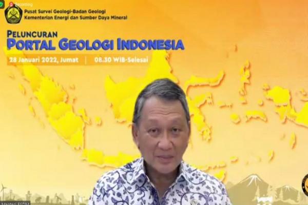 Menteri ESDM Luncurkan Portal Geologi Indonesia