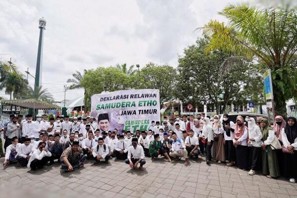 Santri Muda Jawa Timur Deklarasi Dukung Erick Thohir Maju Pilpres 2024