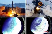 Korea Utara Luncurkan Hwasong-12, Begini Penampakkannya dari Luar Angkasa 