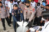 Polda Sulteng Berangus 29 Kg Sabu Hasil Penangkapan di Donggala