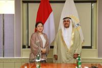 Bertemu Pimpinan Parlemen Liga Arab dan Bahrain, Ketua DPR Tekankan Kepemimpinan Perempuan