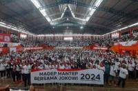 Relawan Banyumas Satu Komando Madep Mantep 2024 Bersama Jokowi
