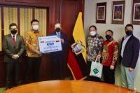 Taishan Alkes Donasi 5.000 Swab Antigen ke Ekuador