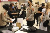 Ditpamobvit Polda Metro Gelar Vaksin Presisi di Plaza Senayan