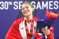 Lifter Putri Indonesia Raih Medali Emas di Kejuaraan Dunia Yunani