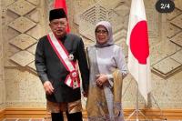 JK Terima Bintang Jasa Utama dari Kaisar Jepang