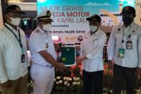 KM Ciremai Angkut Ribuan Pemudik Balik Sepeda Motor Gratis dari Semarang