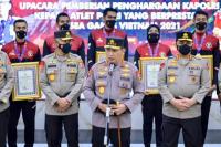 Kapolri Beri Penghargaan ke Personel Polri yang Sumbang Medali di Sea Games