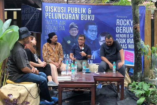Bedah Buku Mata Air Indonesia, Cak Imin Diminta Kawal Kebhinnekaan